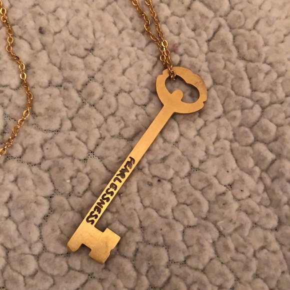 Othr Jewelry Fearless Key Necklace Poshmark
